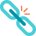 interface,seo and web,Tools and utensils,connection,chain,linked,broken link,unbreakable